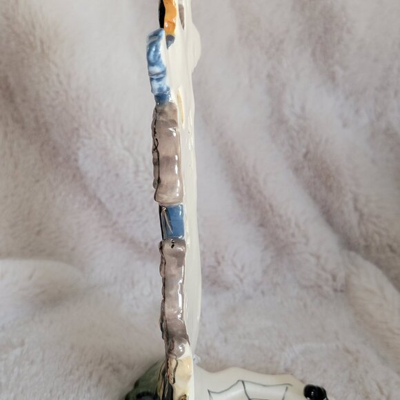 2003 Blue Sky Clayworks Halloween Just Batty House Heather Goldminc Tea Candle - Picture 5 of 16